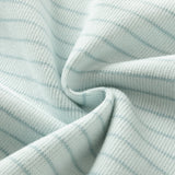Dave&Bella Baby Girls/Boys Pink/Blue Striped Fleece Cozy Casual Comfortable Rompers