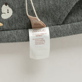 Dave&Bella Toddler Boys Grey Daily Tiny Print Versatile Jogger Pants