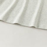 Dave&Bella Toddler Boys Light Grey Cute Bear Print Soft Cozy Cotton Long Sleeve T-shirts