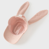 Dave&Bella Toddler Girls Pink Cute Rabbit Ears Soft Comfortable Cotton Hats