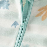 Dave&Bella Toddler Boys’ Fleece Jacket – Playful Print “Hug Jacket”