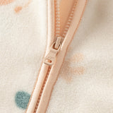 Dave&Bella Toddler Boys’ Fleece Jacket – Playful Print “Hug Jacket”