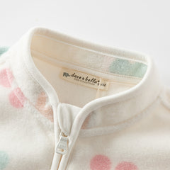 Dave&Bella Children Girls Spring Outerwear Cute Print Tops White