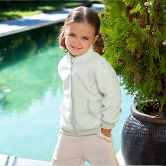 Dave&Bella Children Girls Spring Outerwear Cute Print Tops