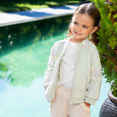 Dave&Bella Children Girls Spring Outerwear Cute Print Tops