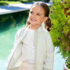 Dave&Bella Children Girls Spring Outerwear Cute Print Tops