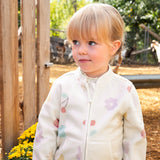 Dave&Bella Toddler Girls’ Fleece Jacket – Cute Print “Hug Jacket”