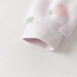 Dave&Bella Toddler Girls Multi-color&print Turtle Soft Fleece Jackets