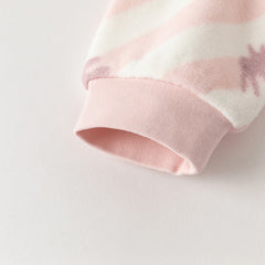 Dave&Bella Toddler Girls Multi-color&print Turtle Soft Fleece Jackets