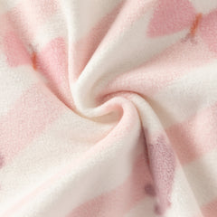 Dave&Bella Toddler Girls Multi-color&print Turtle Soft Fleece Jackets