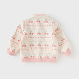 Dave&Bella Toddler Girls Multi-color&print Turtle Soft Fleece Jackets