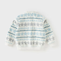 Dave&Bella Toddler Boys Cute Print Turtle Soft Fleece Jackets