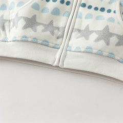 Dave&Bella Toddler Boys Cute Print Turtle Soft Fleece Jackets