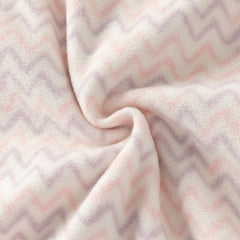 Dave&Bella Toddler Girls/Boys Stylish Wave Print Outwear Lightweight Fleece Jackets