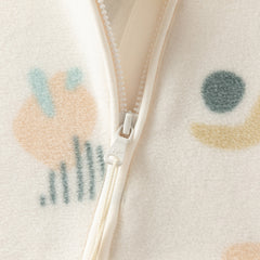 Dave&Bella Toddler Boys’ Fleece Jacket – Playful Print “Hug Jacket”