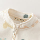 Dave&Bella Toddler Boys’ Fleece Jacket – Playful Print “Hug Jacket”