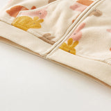 Dave&Bella Toddler Boys’ Fleece Jacket – Playful Print “Hug Jacket”