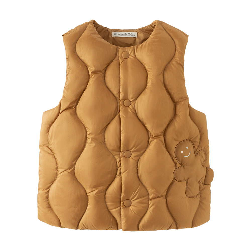 Dave&Bella Toddler Girls/Boys Multip Colors Lightweight Cozy Warm Puffer Down Vests