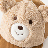Dave&Bella Toddler Girls/Boys Panda/Bear Style Plush Adjustable Baseball Caps
