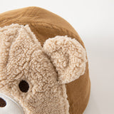 Dave&Bella Toddler Girls/Boys Panda/Bear Style Plush Adjustable Baseball Caps