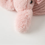 Dave&Bella Toddler Girls Grey Pink Knit Cozy Warm Pullover Hats