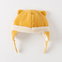 Dave&Bella Girls/Boys Faux Lambswool Ear Protection Casual Pullover Winter Hats