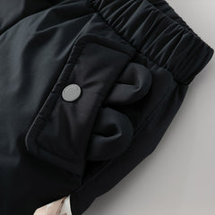 Dave&Bella Kids Girls/Boys Winter Versatile Outdoor Waterproof Cozy Drawstring Down Pant
