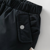 Dave&Bella Kids Girls/Boys Winter Versatile Outdoor Waterproof Cozy Drawstring Down Pant