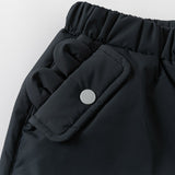 Dave&Bella Kids Girls/Boys Winter Versatile Outdoor Waterproof Cozy Drawstring Down Pant