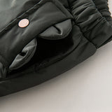 Dave&Bella Kids Girls/Boys Winter Versatile Outdoor Waterproof Cozy Drawstring Down Pant