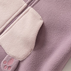 Dave&Bella Baby Girls/Boys Autumn Zoo Series Soft Fleece One-Pieces Romper