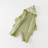 Dave&Bella Baby Girls/Boys Cute Animal-shaped Soft Fleece Hooded One-Pieces Romper