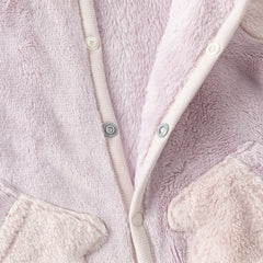 Dave&Bella Baby Boys/Girls Autumn Purple/Blue Plush Padded One-pieces Romper