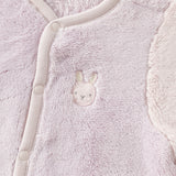 Dave&Bella Baby Boys/Girls Purple/Blue Plush Padded One-pieces Romper