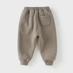 Dave&Bella Kids Boys Autumn/Winter Warm Padded Joggers Pants