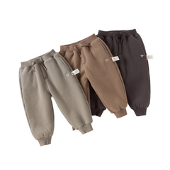 Dave&Bella Kids Boys Autumn/Winter Warm Padded Joggers Pants