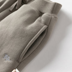Dave&Bella Kids Boys Autumn/Winter Warm Padded Joggers Pants