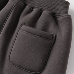 Dave&Bella Kids Boys Autumn/Winter Warm Padded Joggers Pants
