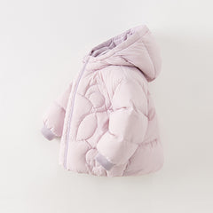 Dave&Bella Toddler Boys/Girls Winter Lightweight Casual Outwear Hooded Down Coats