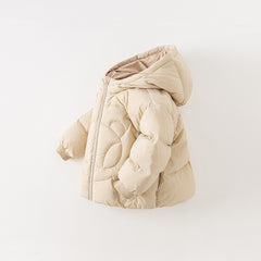 Dave&Bella Toddler Boys/Girls Winter Lightweight Casual Outwear Hooded Down Coats