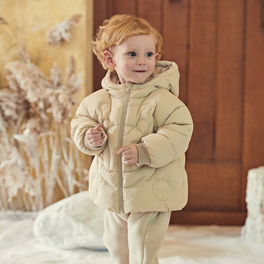 Dave&Bella Toddler Boys/Girls Winter Lightweight Casual Outwear Hooded Down Coats