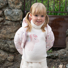 Dave&Bella Toddler Girls/Boys Autumn&Winter Cartoon Print Soft Chenille Sweater Tops