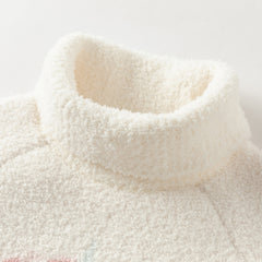Dave&Bella Toddler Girls/Boys Autumn&Winter Cartoon Print Soft Chenille Sweater Tops