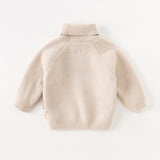 Dave&Bella Toddler Girls/Boys Adorable Animal Jacquard Chenille Turtle Sweaters