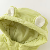 Dave&Bella Toddler Boys/Girls Winter Cute Outwear Hooded Down Coats(scarf)