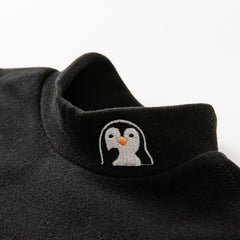 Dave&Bella Toddler Girls/Boys Animal Embroidery Versatile Multi-color Turtle T-shirt Tops