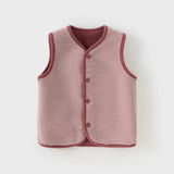 Dave&Bella Toddler Girls/Boys Multi-color Versatile Sleeveless Soft Vests Tops