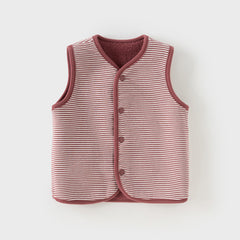 Dave&Bella Toddler Girls/Boys Winter Versatile Sleeveless Vests Tops
