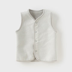 Dave&Bella Toddler Girls/Boys Winter Versatile Sleeveless Vests Tops