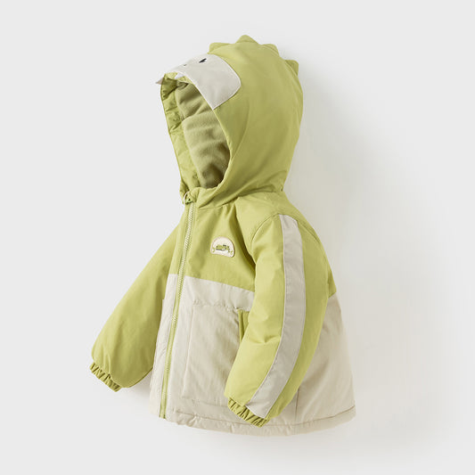Dave&Bella Toddler Girls/Boys Winter Playful Animal-style Windproof Padded Hooded Coats